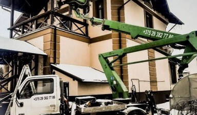 Объявление от SKYLIFT: «В аренду телескопическая автовышка Nissan Cabstar» 1 фото