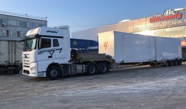 Объявление от Партнер-НСК: «Негабаритные грузоперевозки, услуги трала по РФ Faymonville» 2 фото