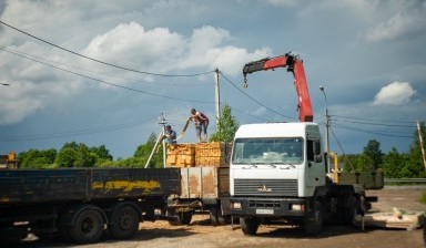 Объявление от Савинский Никита Сергеевич: «Аренда манипулятора кму 6 тонн» 3 фото