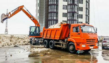 Объявление от Ярославские карьеры: «ВЫВОЗ СТРОИТЕЛЬНОГО МУСОРА И АРЕНДА СПЕЦТЕХНИКИ» 1 фото