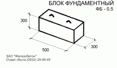 Объявление от АО Железобетон: «Купить недорого блоки бетонные» 1 фото