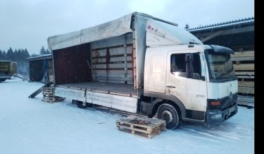 Объявление от Дмитриев Виктор Николаевич: «Грузовые перевозки боковая» 1 фото