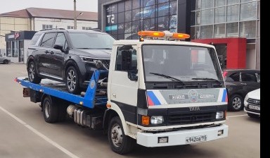 Эвакуаторы и автовозы от Вдовин Артём Михайлович: Газель, Hyundai, Tata 4 фото