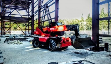 Фронтальные и телескопические погрузчики от СтройТранс: Manitou 4 фото