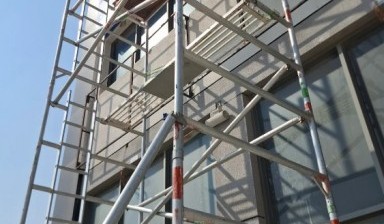 Фасадные леса и вышки тура от Al Bdwawi Machinery & Aluminium Scaffolding Rental:  1 photos