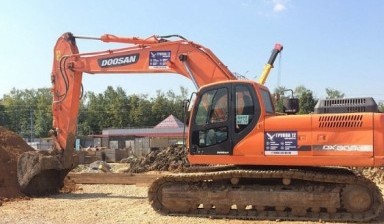 Аренда длиннорукого экскаватора от ООО «Квадрант»: Doosan 1 фото