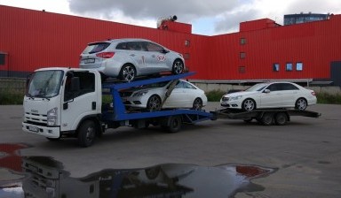 Объявление от Эвакуатор-РФ: «Эвакуатор для легковых автомобилей с прицепом» 1 фото