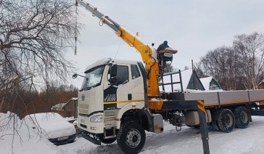 Аренда телескопического манипулятора от Николай: FAW 1 фото