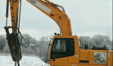 Аренда экскаватора с гидробуром от Стройпрогресс: Hitachi 1 фото