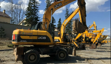 Аренда полноповоротного экскаватора от ПрофТранс: JCB 1 фото