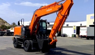 Аренда экскаватора с цепным пауком от Аренда спецтехники: Hitachi 1 фото