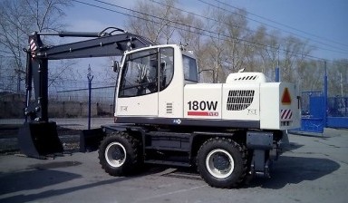 Объявление от Аренда спецтехники: «Колесный экскаватор Tvex 180W Tvex» 1 фото