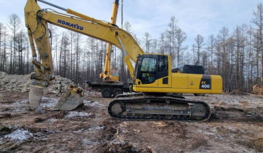 Аренда экскаватора с гидроножницами от Компания: Komatsu 1 фото