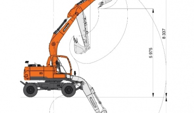 Аренда полноповоротного экскаватора от ООО «ВСК СТРОЙМЕХАНИЗАЦИЯ»: DEVELON 1 фото