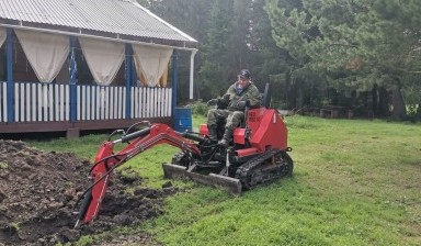 Мини-экскаваторы от Гатиятуллин Вадим Наилевич: Red rbz 12 4 фото