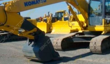 Аренда экскаватора с гидробуром от Николай: Komatsu 1 фото