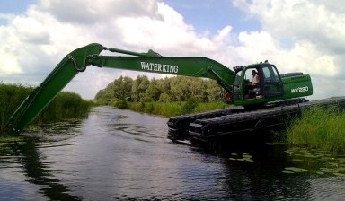 Аренда гусеничного экскаватора от Рента МСК: Waterking 1 фото