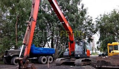 Объявление от ПРОтехнику: «Услуги полноповоротного экскаватора HITACHI ZAXIS  HITACHI» 1 фото