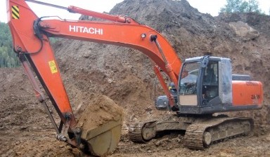 Аренда траншейного экскаватора от Волга-Строй Инвест: Hitachi 1 фото