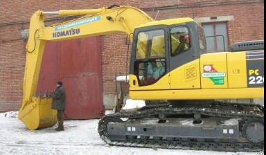 Аренда экскаватора-планировщика от Предприятие Академмеханизация: Komatsu 1 фото