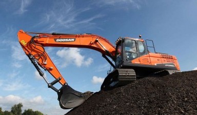 Объявление от Элитстрой: «Экскаватор полноповоротный гусеничный 220 Doosan Doosan» 1 фото