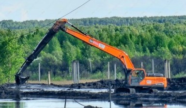 Аренда экскаватора с планировочным ковшом от Александр Суслин: Doosan 1 фото