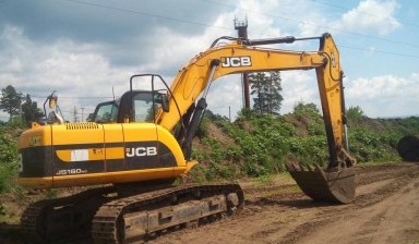 Аренда полноповоротного экскаватора от Транском: JCB 1 фото