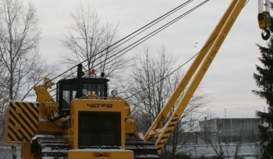 Объявление от СпецАвтоСтрой: «Бульдозер в аренду: Трубоукладчик ЧЕТРА ТГ 302» 1 фото