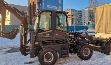 Объявление от Агишев Руслан Галимович: «Аренда Экскаватора- погрузчика, забивка свай» 1 фото