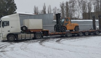 Объявление от Эвакуатор: «Перевозка погрузчиков/тракторов эвакуатором» 1 фото