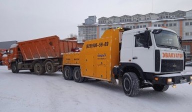 Объявление от СЛУЖБА ЭВАКУАЦИИ: «Эвакуатор спецтехники (погрузчик, трактор, каток)» 1 фото