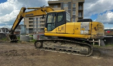 Объявление от Дорожные услуги: «Экскаватор гусеничный в аренду. Komatsu PC220-7» 3 фото