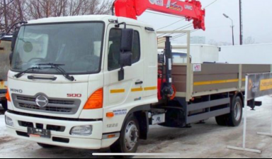 Объявление от Семенов: «Грузовик с манипулятором ( КМУ) Hino» 1 фото