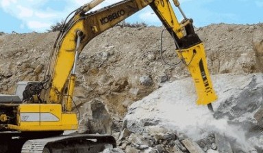 Rock breaker machine от Divdrilling: Kobelco 1 photos