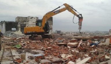 Rock breaker machine от Sveakran: Sany 1 photos
