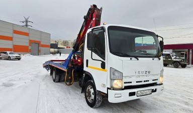 Эвакуаторы и автовозы от Шамне Олег Васильевич: ISUZY манипулятор 3 фото