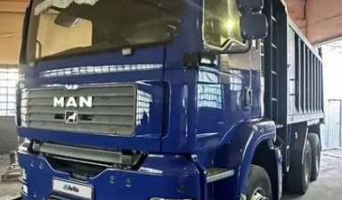 Объявление от Фаворит-Авто: «Самосвалами Перевозка сыпучих грузов МАН» 1 фото