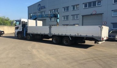 Объявление от КМУ ТРАНСПОРТ: «Манипуляторы 5, 10 и 12 тонн аренда HINO, NISSAN, FUSO, MAN» 4 фото