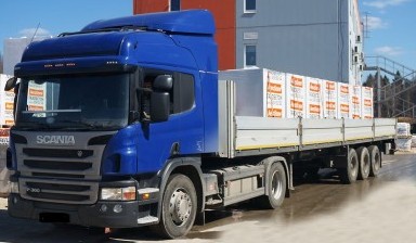 Объявление от ТК АБС: «Грузоперевозки 110м3 40 палет, 120м3 38 палет» 1 фото