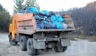 Вывоз мусора и бытовых отходов от Ерзат: КамАЗ 1 фото