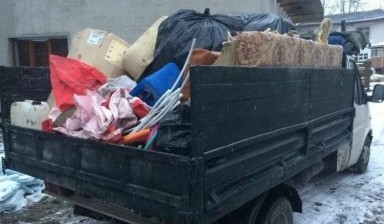 Вывоз мусора и бытовых отходов от Вывоз мусор по городу: Газель 1 фото