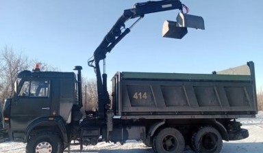 Вывоз мусора и бытовых отходов от Серый: КамАЗ 1 фото