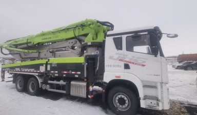 Аренда автобетононасоса 46 метров от ГК ТАЛИНА: Zoomlion 4 фото
