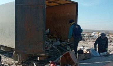 Вывоз мусора и бытовых отходов от Бекжан: Газель 1 фото