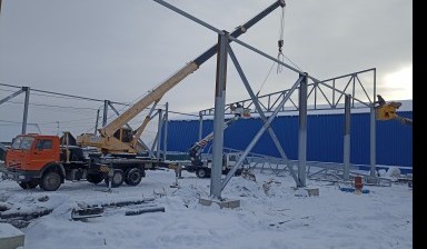 Объявление от Антон: «Услуги автокрана КамАЗ 53215 КС 45717» 4 фото