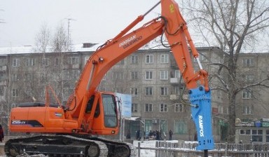 Гидромолоты от Техно-Гид: Doosan 1 фото