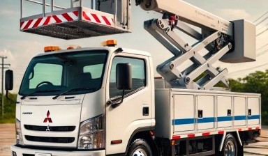Автовышки от Денис: Mitsubishi canter 1 фото
