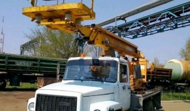 Объявление от Кулецкий Александр Александрович: «Аренда автогидроподъемник Агп 18 автовышка» 1 фото