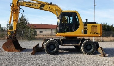Экскаваторы от Мила: KOMATSU 1 фото