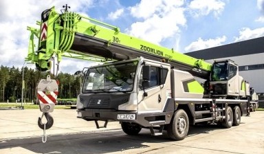 Аренда средний автокран от Халлиев Фахреддин Хайтмуродович: Zооmliоn ZTC300V 1 фото